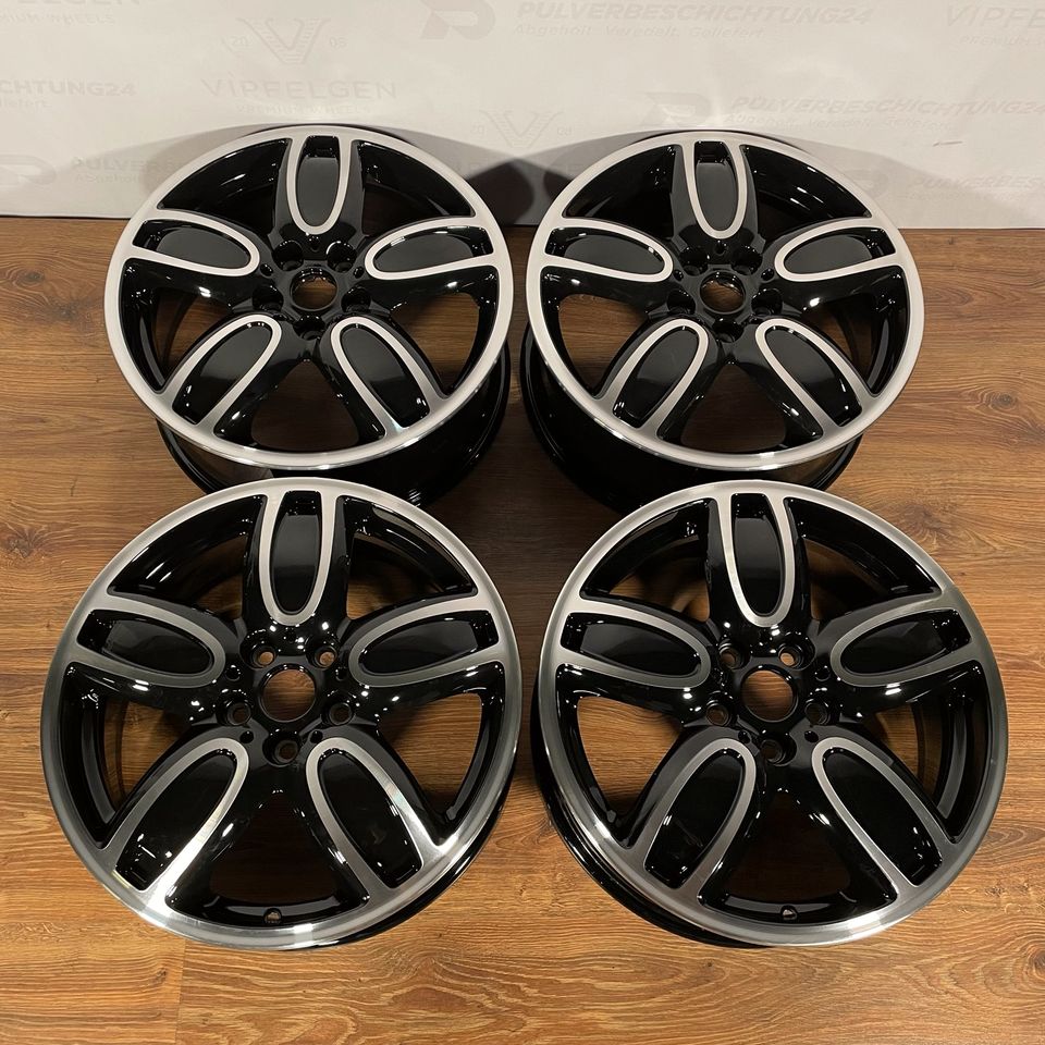 Originale 18 Zoll Mini F55 F56 F57 JCW Cup Spoke 563 Alufelgen Felgen Leichtmetallfelgen schwarz